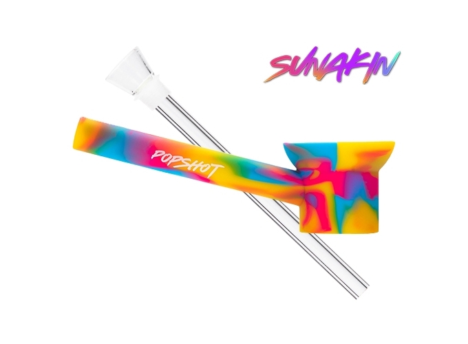 POP SHOT POUR PIPE A EAU BI-COLOR  (1)