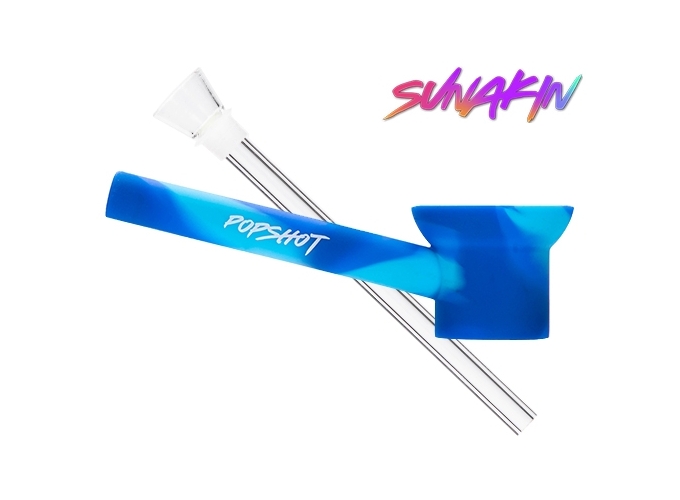 POP SHOT POUR PIPE A EAU BLEU  (1)