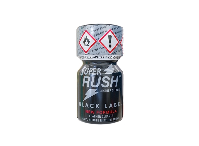 POPPERS AMYL   SUPER RUSH BLACK LABEL   10ml (18)