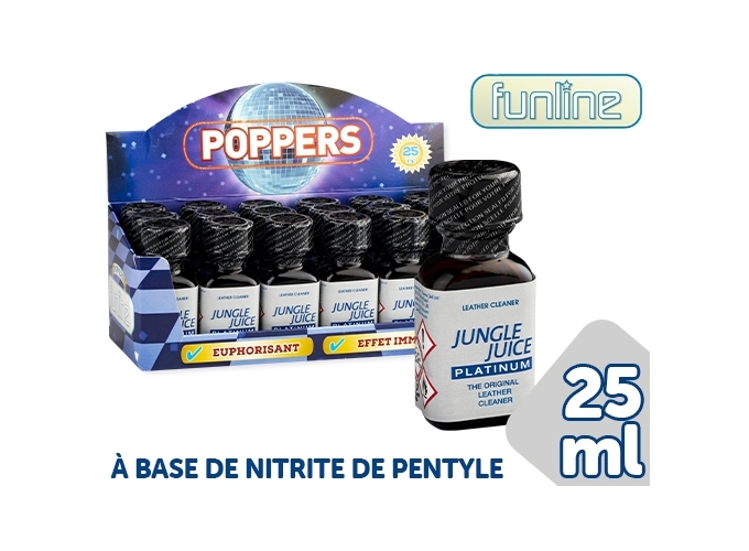 POPPERS 'JUNGLE JUICE' PLATINUM  25ml (18)