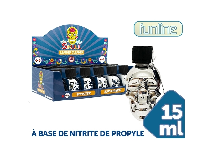 POPPERS PROPYLE 'QUICK SILVER SKULL' 15ml    (18)