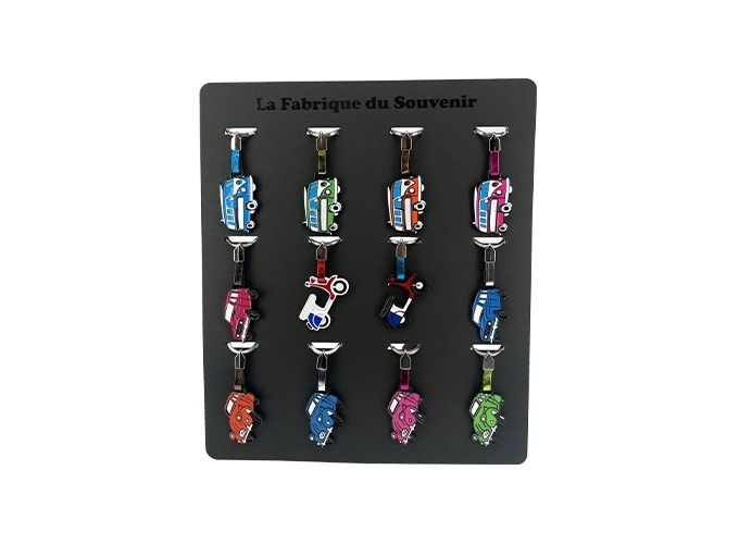 PORTE-CLEF METAL AUTO MOTO VINTAGE (12)