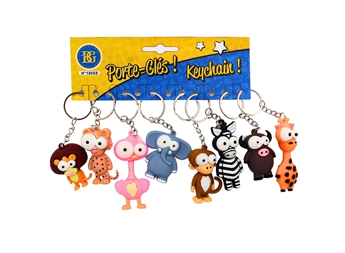 PORTE-CLES GROS YEUX 6.5CM 8 MODELES ASS (12)