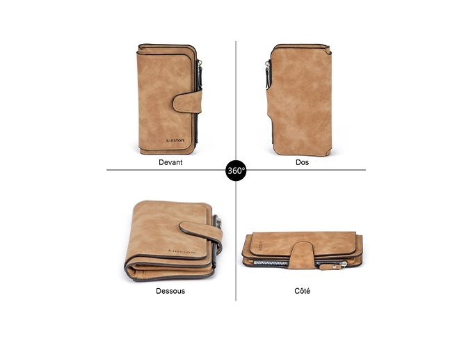 PORTE MONNAIE SYNTHETIQUE 18.5x10x3cm (6)