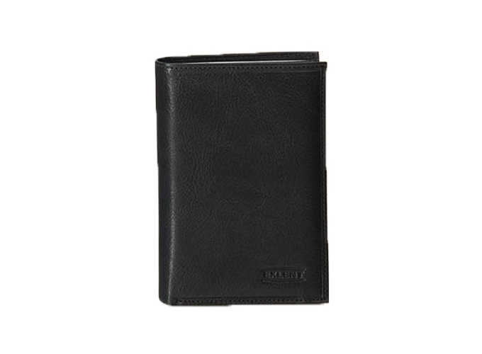 PORTEF.   P-CTES 14 X 9.5 CM CUIR VACH.NOIR (1)