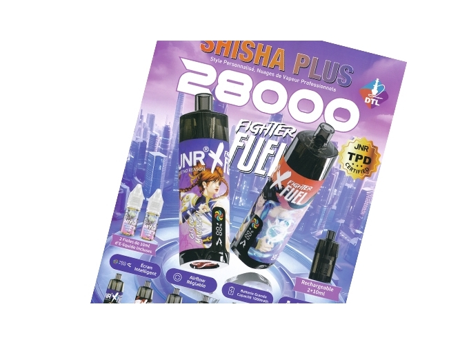 POSTER A5 AUTOCOLLANTE FALCON FIGHTER