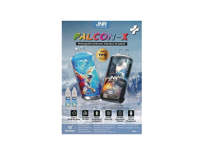 POSTER A5 AUTOCOLLANTE FALCON X