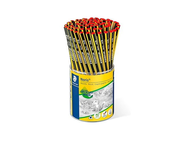 POT 72 CRAYONS NORIS EMBOUT GOMME