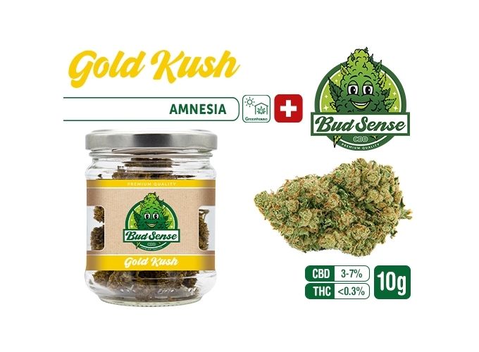 POT CBD  BUDSENSE ''GOLD KUSH'' 10g (10)