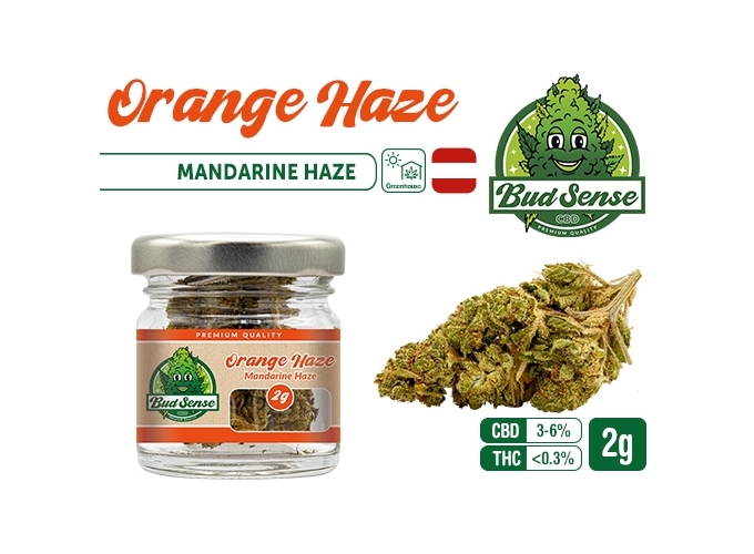 POT CBD  BUDSENSE ''ORANGE HAZE'' 2g (10)