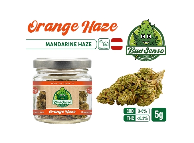 POT CBD  BUDSENSE ''ORANGE HAZE'' 5g (10)
