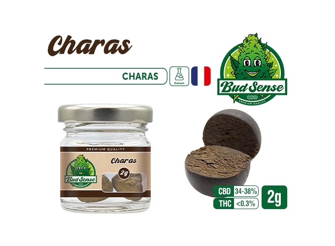 POT CBD  BUDSENSE RESINE ''CHARAS'' 2g (10)