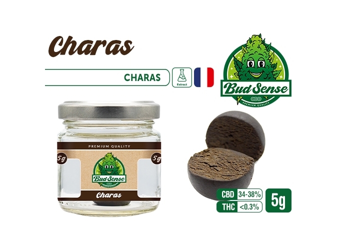 POT CBD  BUDSENSE RESINE ''CHARAS'' 5g (10)