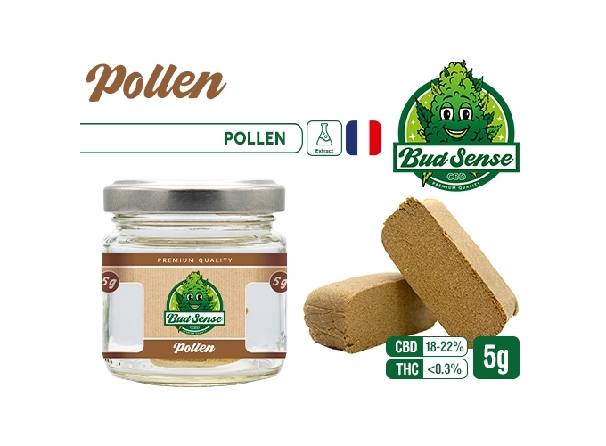 POT CBD  BUDSENSE RESINE ''POLLEN'' 5g (10)