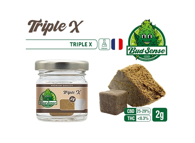 POT CBD BUDSENSE RESINE ''XXX'' 3 FILTRATIONS 2g