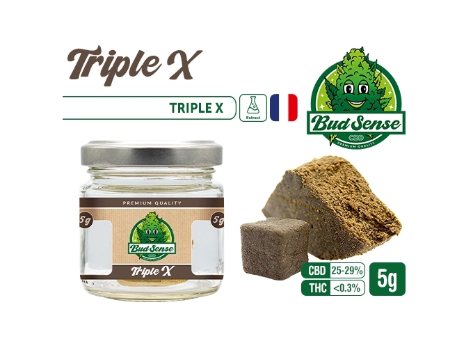 POT CBD BUDSENSE RESINE ''XXX'' 3 FILTRATIONS 5g