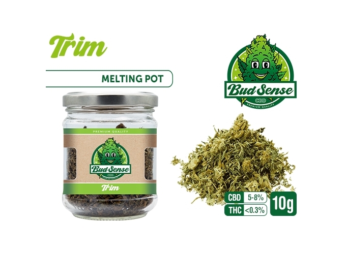 POT CBD  BUDSENSE  ''TRIM'' 10g (10)