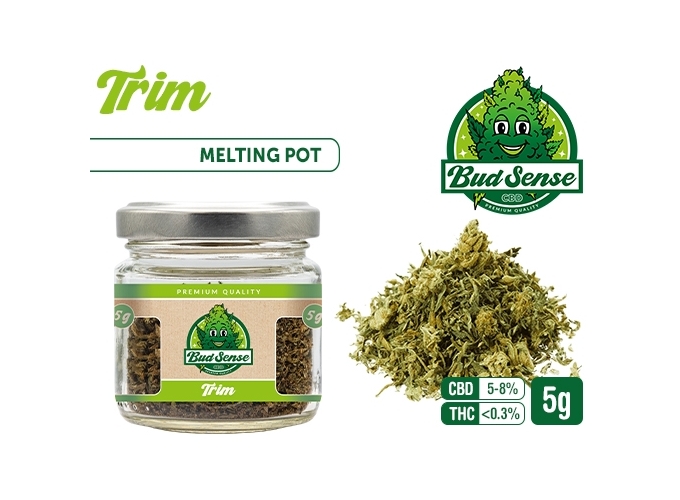POT CBD  BUDSENSE  ''TRIM'' 5g (10)