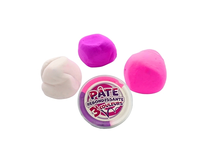 POT PATE REBONDISSANTE 3 COUL. ASS. 54GR  (BTE.12)