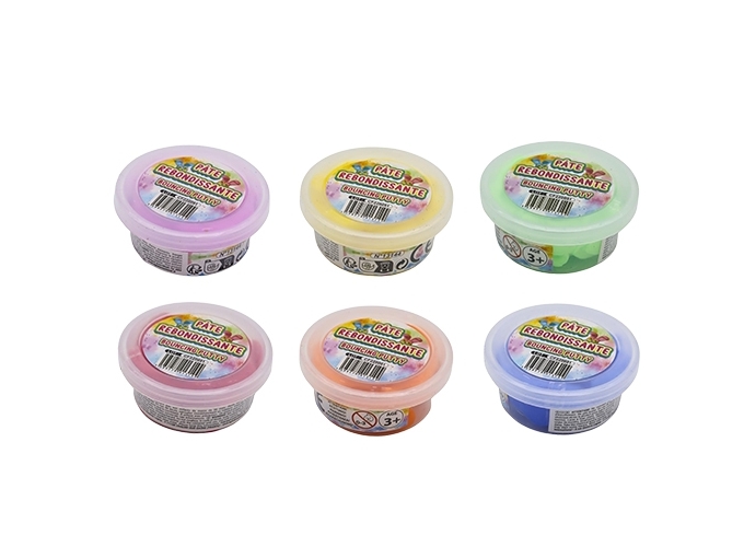 POT PATE REBONDISSANTE 6 COUL. ASS. 22GR  (BTE.12)