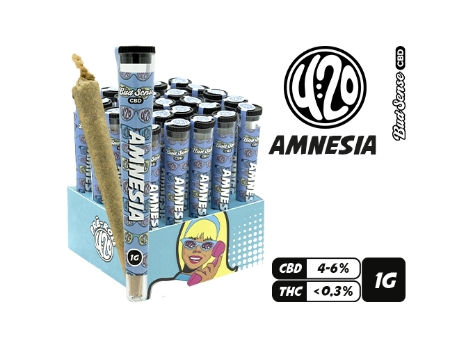 PRE-ROULE 420 AMNESIA 1G     (25)