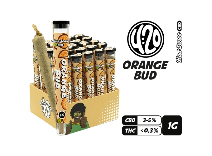 PRE-ROULE 420 ORANGE BUD 1G     (25)