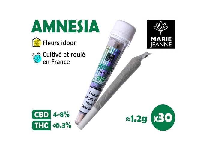 PRE-ROULE BESITO AMNESIA PRE ROLL 1.2G    (30)