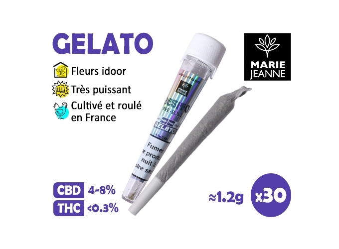 PRE-ROULE BESITO GELATO PRE ROLL 1.2G    (30)