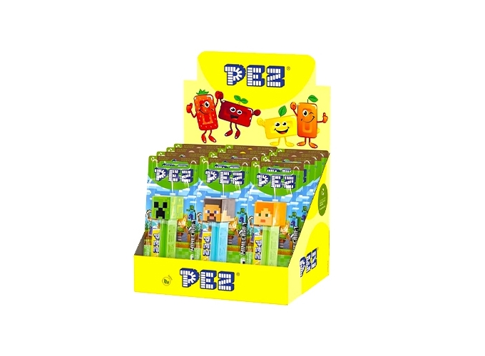 PRES. 12 DIST   RECHARGES PEZ ' MINECRAFT '