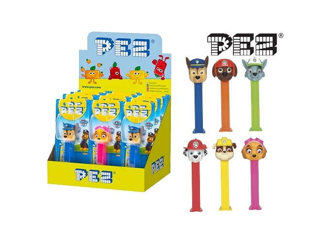 PRES. 12 DIST   RECHARGES PEZ PAT PATROUILLE