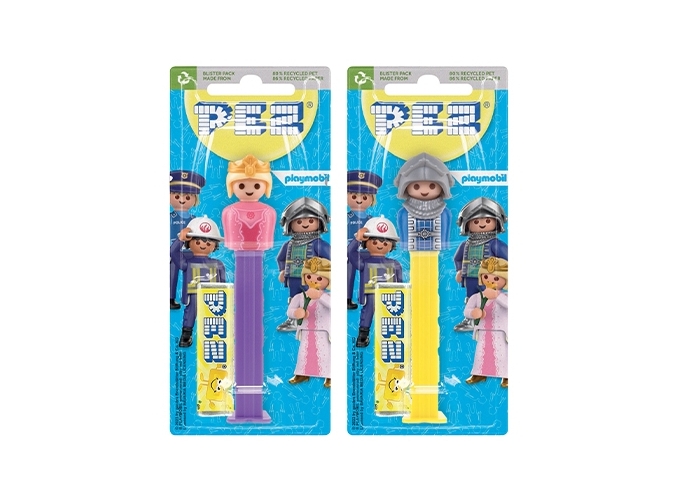 PRES. 12 DIST   RECHARGES PEZ ' PLAYMOBIL '