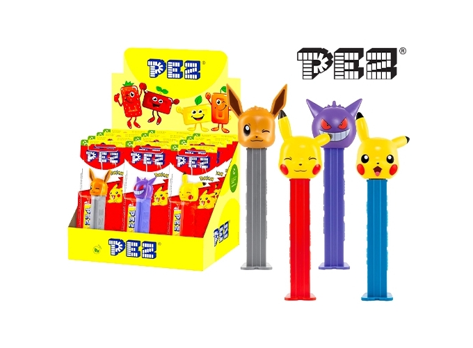 PRES. 12 DIST   RECHARGES PEZ ' POKEMON '