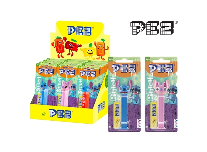 PRES. 12 DIST   RECHARGES PEZ ' STITCH '