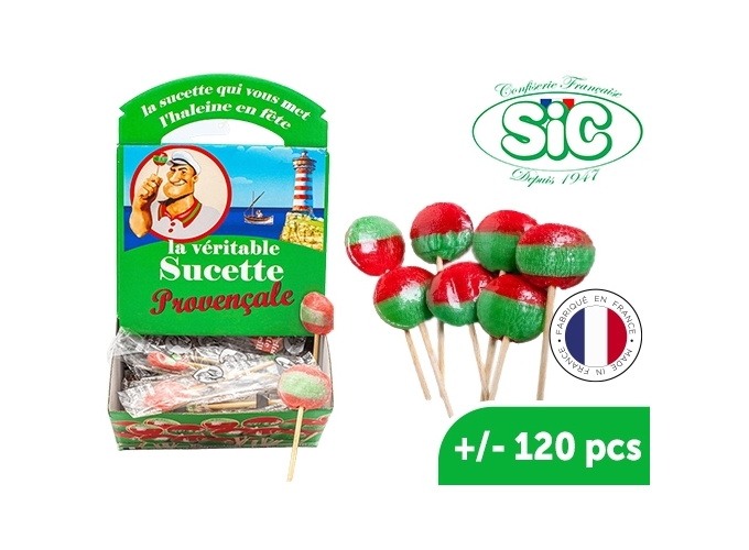 PRES 120 SUCETTES CERISE  CHLOROPHYLLE (1)