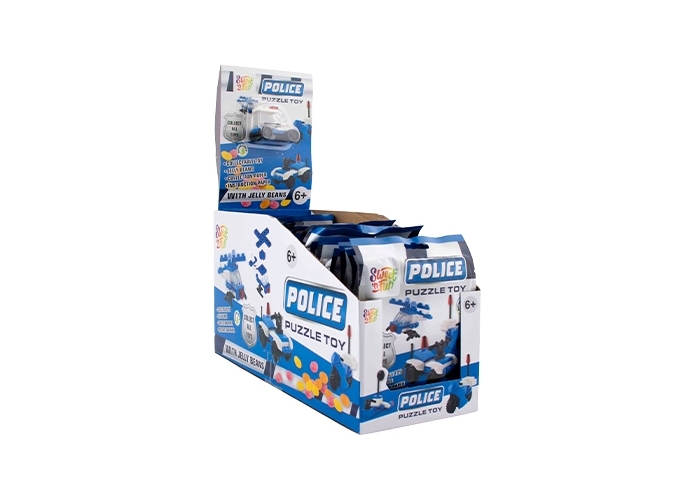 PRES. 20 SACHETS PUZZLE TOY POLICE (1)