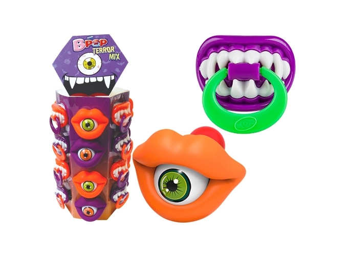 PRES. 24 SUCETTES DENTIER TERROR MIX