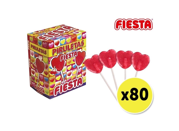 PRES. 80 SUCETTES COEUR 13g GOUT CERISE (1)