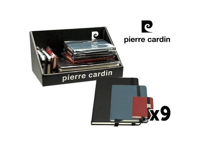 PRES. 9 CARNETS DE NOTES PIERRE CARDIN