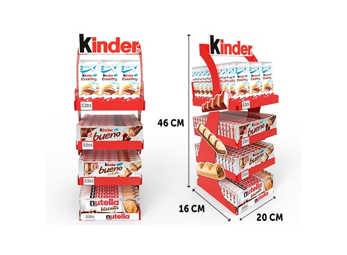 PRES. VIDE ' KINDER' METAL-PVC V2 H46 P19 L20 CM