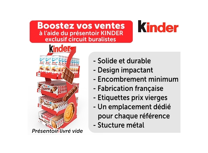 PRES. VIDE ' KINDER' METAL-PVC V2 H46 P19 L20 CM