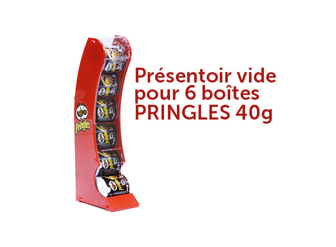 PRES. VIDE POUR 6 BOITES PRINGLES 40g   (1)