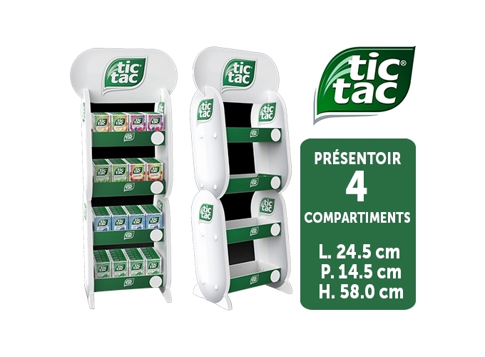 PRES. VIDE 'TIC TAC' H58 P15 L20 CM