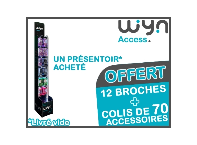 PRESENTOIR 12 BROCHES 2025 WYN
