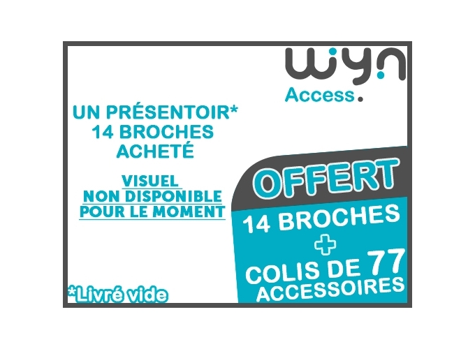 PRESENTOIR 14 BROCHES 2025 WYN