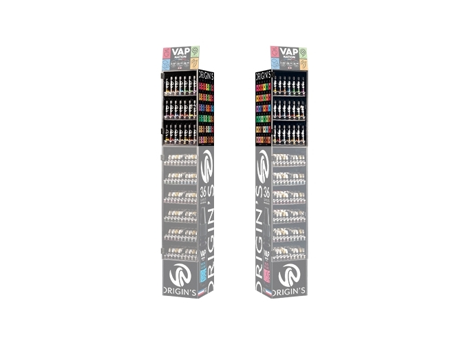 PRESENTOIR COLONNE VAP NATION ELEMENT HAUT 50ML