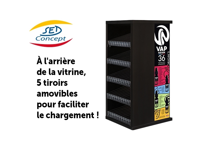 PRESENTOIR COMPTOIR VAP NATION