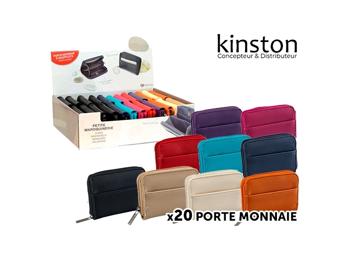 PRESENTOIR PORTE MONNAIE SYNTHETIQUES (20)