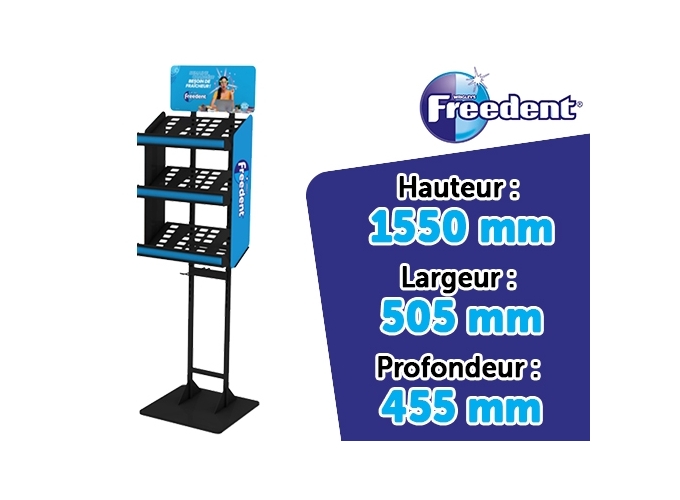 PRESENTOIR SOL VIDE PETIT MODELE