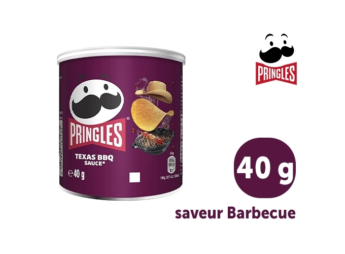 PRINGLES BTE 40g  BARBECUE  (12)