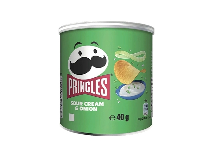 PRINGLES BTE 40g  CREME   OIGNON  (12)